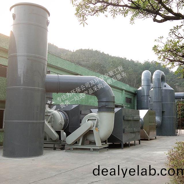 電(dian)鍍廠(chǎng)廢氣處理設(she)備